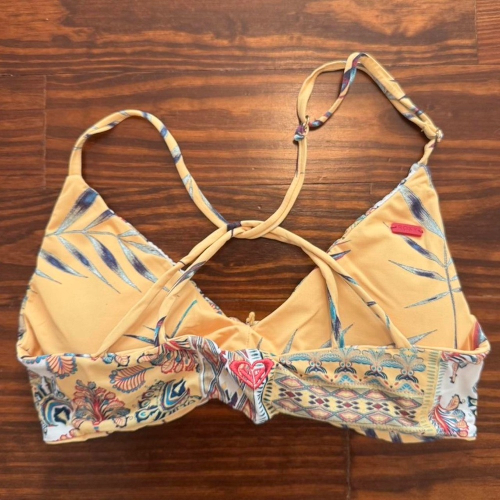 Roxy Reversable Multi-strap Racerback Bikini Top - Picture 2 of 4